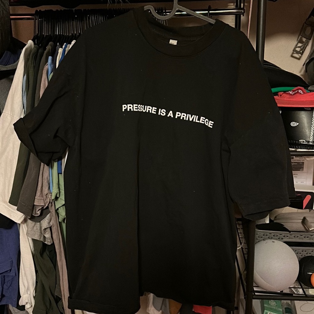 CBUM pressure is privilege shirt